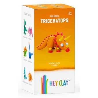 Hey Clay - Masa plastyczna Triceratops HCLMD003