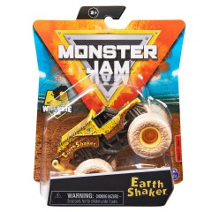 Spin Master Monster Jam - Superterenówka Earth Shaker w skali 1:64 + Poprzeczka do Wheelie 20130579