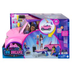 Barbie Big City, Big Dreams - Samochód Koncertowa Scena 2w1 GYJ25