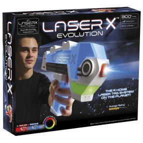 Laser X Evolution - Pistolet na podczerwień Blaster Zestaw Pojedynczy LAS88911