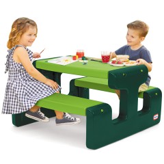 Little Tikes - Stolik piknikowy zielony Go Green 174131