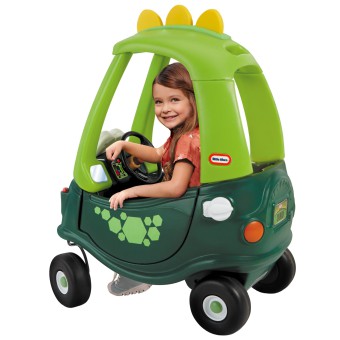 Little Tikes - Samochód COZY COUPE Dino Dinozaur Go Green 174100