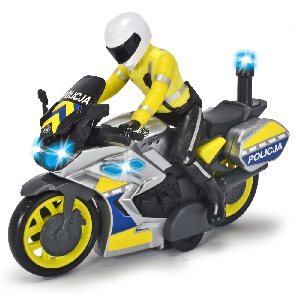 Dickie - Motocykl Policyjny Światło Dźwięk 3712018