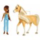 Spirit Untamed - Mustang: Duch wolności Lalka Pru + koń Chica Linda GXF22