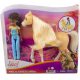 Spirit Untamed - Mustang: Duch wolności Lalka Pru + koń Chica Linda GXF22