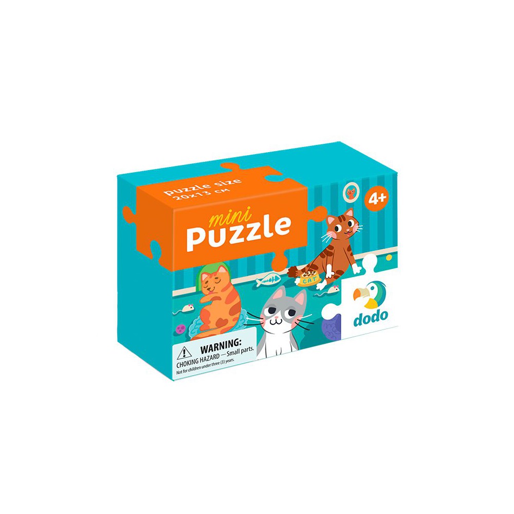 Dodo - Puzzle Mini Szalone Koty 35 el. 300284