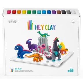 Hey Clay - Masa plastyczna Mega Dinos HCL18006