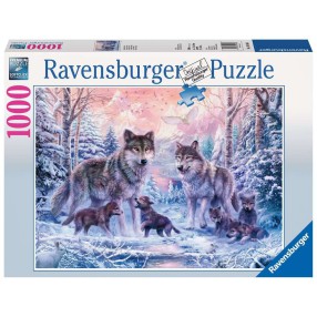 Ravensburger - Puzzle Śnieżne wilki 1000 elem. 191468