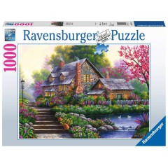 Ravensburger - Puzzle Romantyczny domek na wsi 1000 elem. 151844