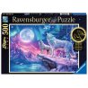 Ravensburger - Puzzle Świecące w ciemności Wilk w zorzy polarnej 500 elem. 149520