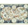 Ravensburger - Puzzle Mapa z fantastycznymi zwierzętami 1500 elem. 160037