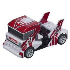 Carrera GO!!! - Build 'n Race - Race Truck White 64191