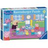 Ravensburger - Puzzle Świnka Peppa i cała klasa 35 elem. 086276