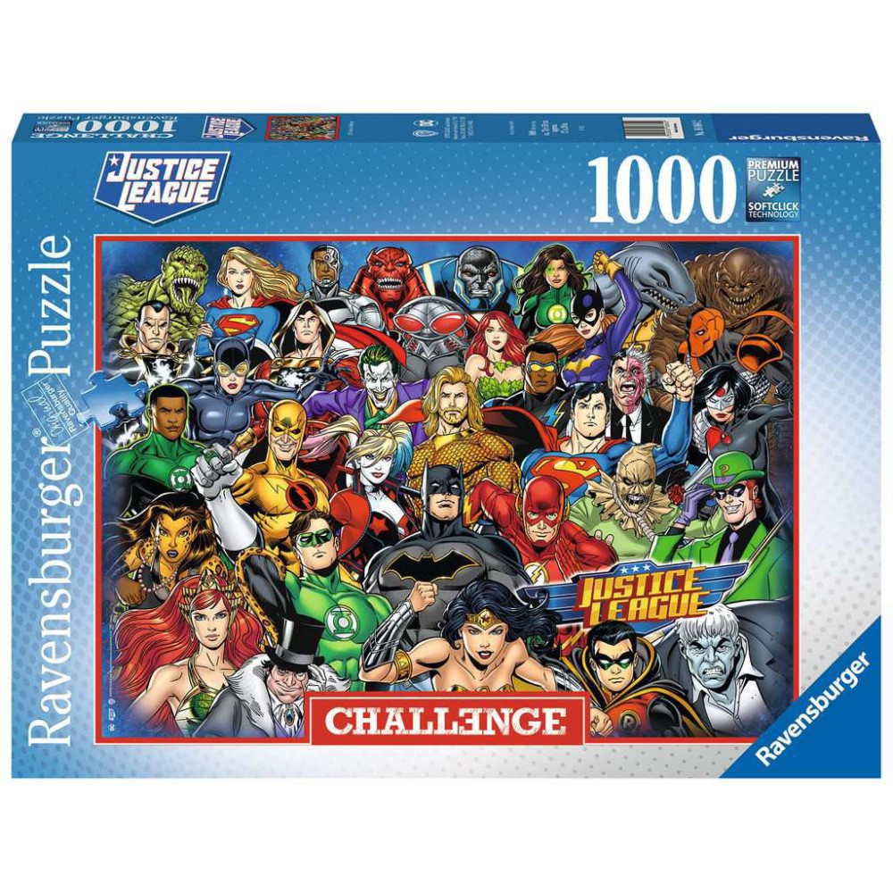 Ravensburger - Puzzle Challenge DC Comics 1000 elem. 168842