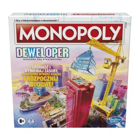 Hasbro - Monopoly Builder Deweloper Polska Wersja F1696