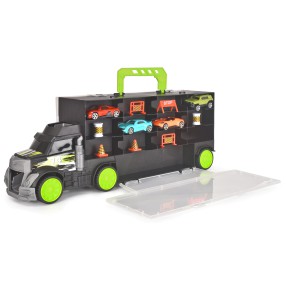 Dickie - Transporter Ciężarówka i walizka z uchwytem 2w1 3747008