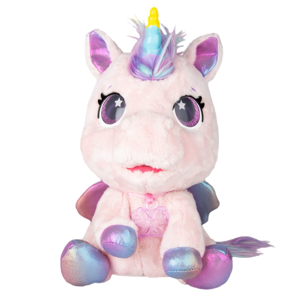 IMC Club Petz - My Baby Unicorn Zabawka Interaktywna Kucyk Jednorożec Jasno-Różowy 93881SP
