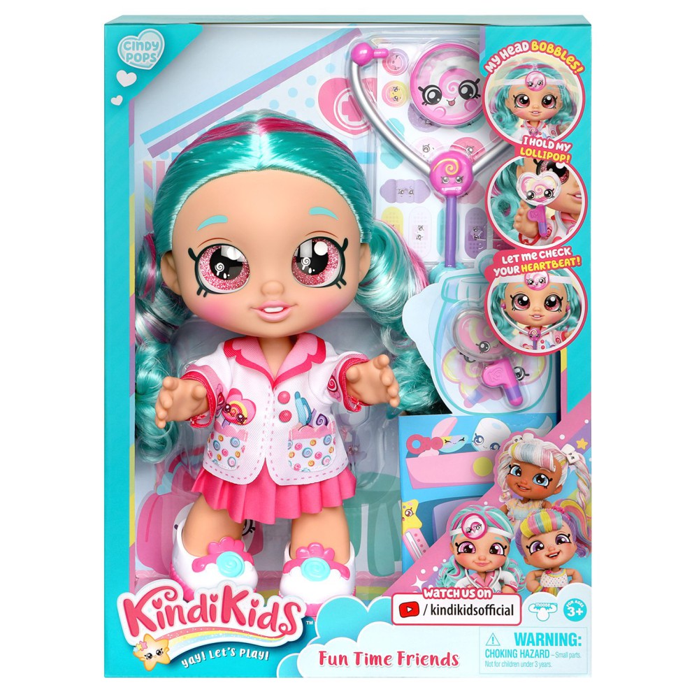 Kindi Kids - Lalka Dr Cindy Pops + Akcesoria KDK50036