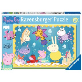 Ravensburger - Puzzle Świnka Peppa Podwodny świat 35 elem. 050628