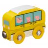Świnka Peppa - Drewniany Mini Pojazd Autobus 07215 B