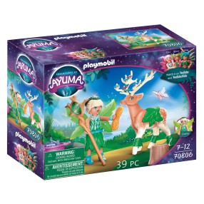 Playmobil - Ayuma Forest Fairy z tajemniczym zwierzątkiem 70806