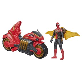 Hasbro Marvel Spider-Man - Motocykl Jet Web Cycle i Figurka 15 cm Spider-Man F1110