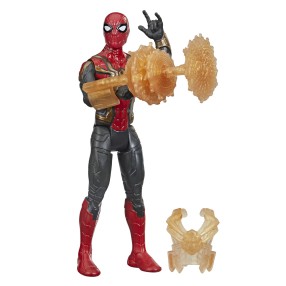 Hasbro Marvel Spider-Man - Mystery Web Gear Figurka 15 cm Spider-Man z bronią F1916