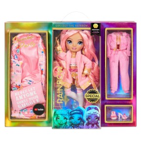 Rainbow High - Modna lalka Brianna Dulce Piżama Party Edycja specjalna 423263