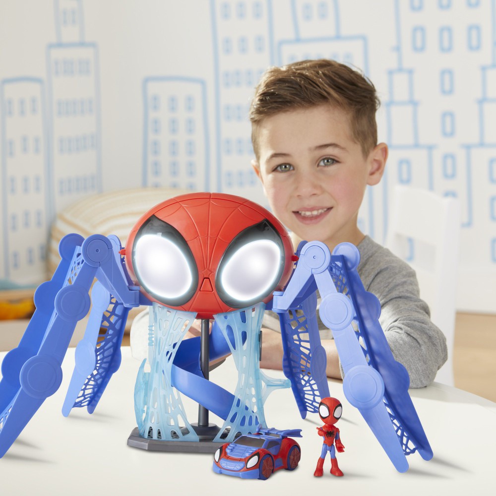 Hasbro Marvel Spider-Man - Spidey i Centrum pająka Światło Dźwięk wer. ANG F1461