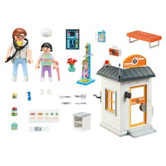 Playmobil - Starter Pack Lekarz pediatra 70818