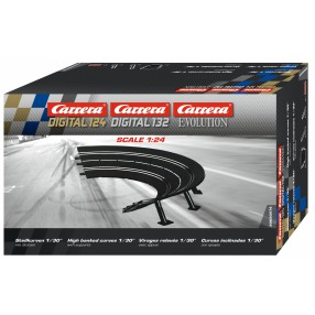 Carrera EVO/DIGITAL 124/132 - Zakręt ostry 1/30 20574