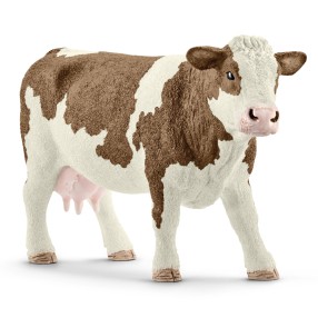 Schleich - Krowa rasy Simentalskiej Figurka w opakowaniu 13801