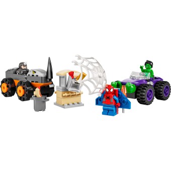 LEGO Marvel - Hulk kontra Rhino - starcie pojazdów 10782
