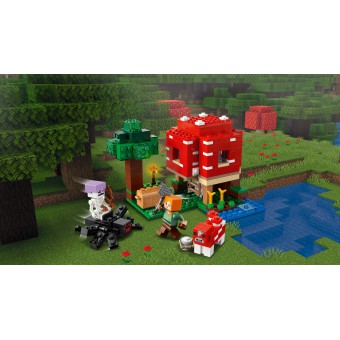 LEGO Minecraft - Dom w grzybie 21179