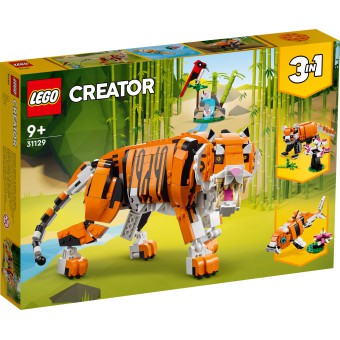 LEGO Creator - Majestatyczny tygrys 3w1 31129