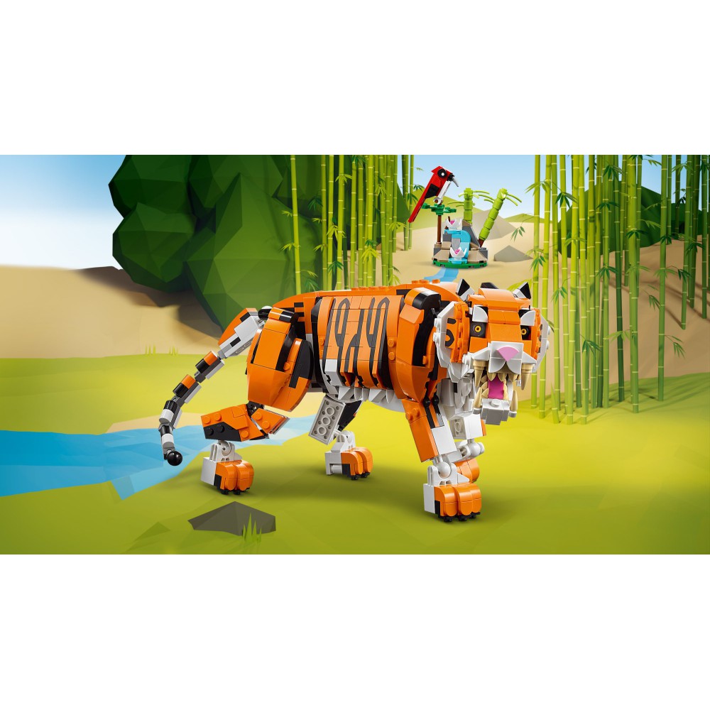 LEGO Creator - Majestatyczny tygrys 3w1 31129