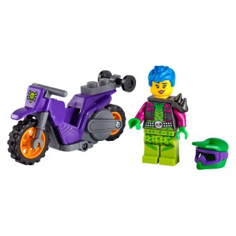 LEGO City - Wheelie na motocyklu kaskaderskim 60296