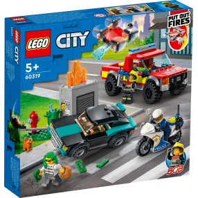 LEGO City - Akcja strażacka i policyjny pościg 60319