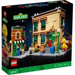 LEGO Ideas - 123 Sesame Street Ulica sezamkowa 21324