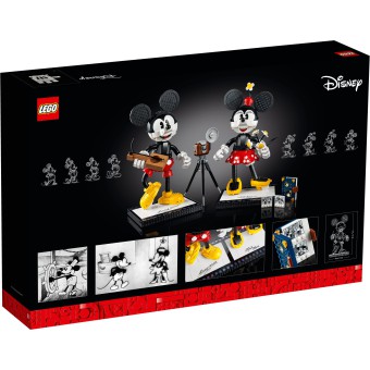 LEGO Creator Expert - Myszka Miki i Myszka Minnie do zbudowania 43179