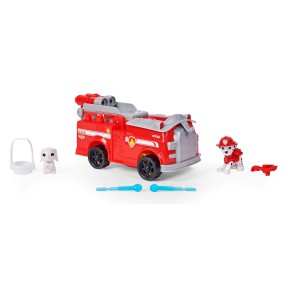 Psi Patrol - Pojazd funkcyjny Wóz strażacki + Figurka Marshalla i Akcesoria 20133578