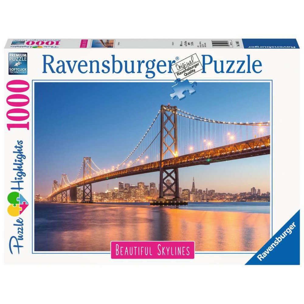 Ravensburger - Puzzle San Francisco 1000 elem. 140831