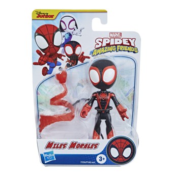 Hasbro Marvel Spidey Amazing Friends - Figurka 10 cm Miles Morales: Spider-Man F1936