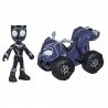 Hasbro Marvel Spidey Amazing Friends - Figurka 10 cm Czarna Pantera z pojazdem F1943