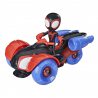 Hasbro Marvel Spidey Amazing Friends - Pojazd Techno-Racer 2w1 + Figurka 10 cm Miles Morales: Spider-Man F1945
