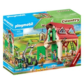 Playmobil - Gospodarstwo rolne z hodowlą małych zwierząt 70887