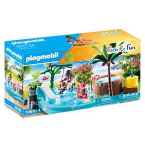 Playmobil - Basen dziecięcy z wirem wodnym 70611
