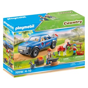 Playmobil - Mobilny kowal 70518