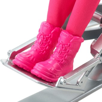 Barbie Sporty zimowe - Lalka Paranarciarka alpejska + Akcesoria HCN33