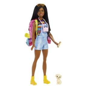 Barbie - Lalka Brooklyn na kempingu + Akcesoria HDF74